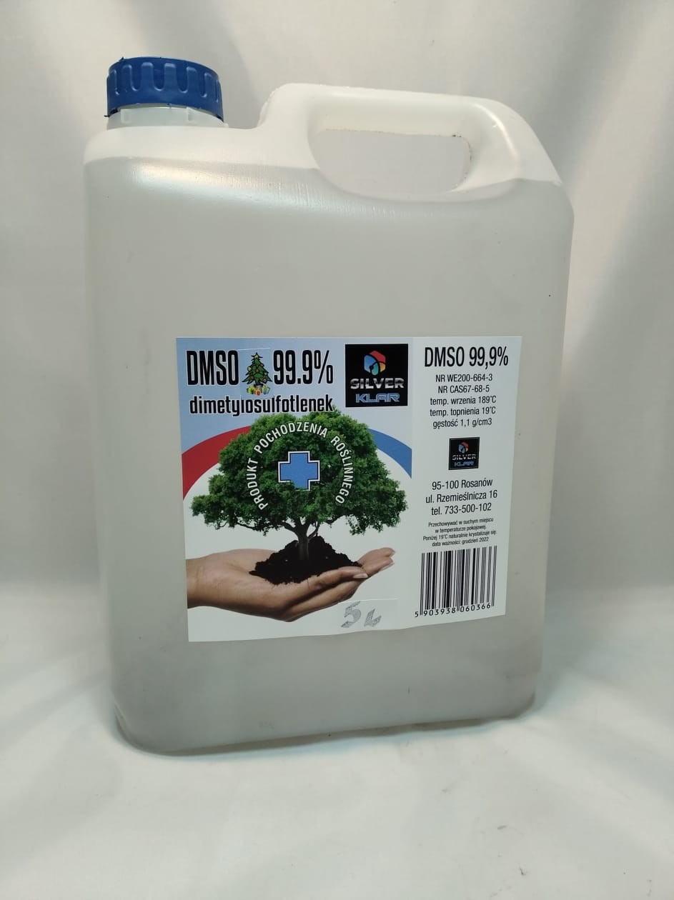 Zestaw 1L DMSO + 1L wody zdemineralizowanej + atomizer