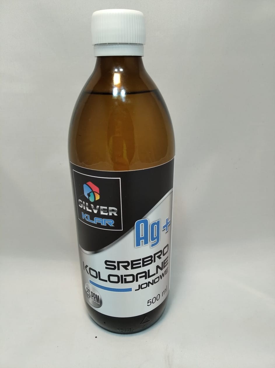Srebro koloidalne 500 ML 25 PPM