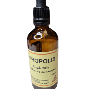 Krople propolisowe 20% 100ml