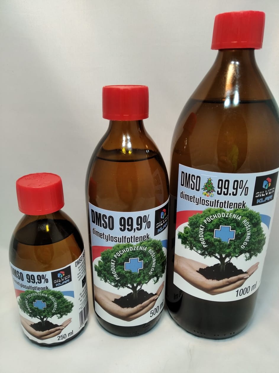 DMSO 250 ml czystość 99,99%