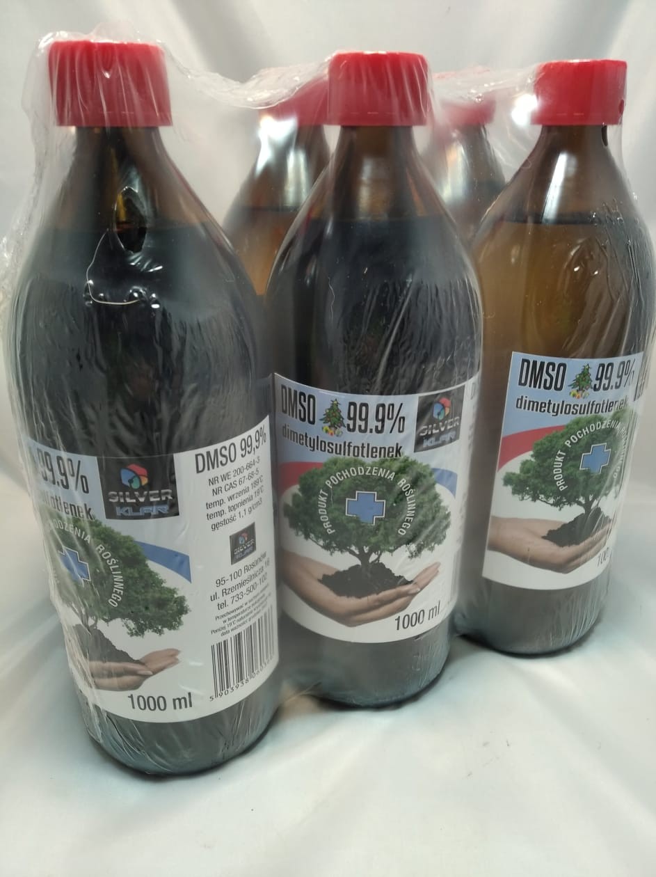 DMSO 1000ml czystość 99,99%