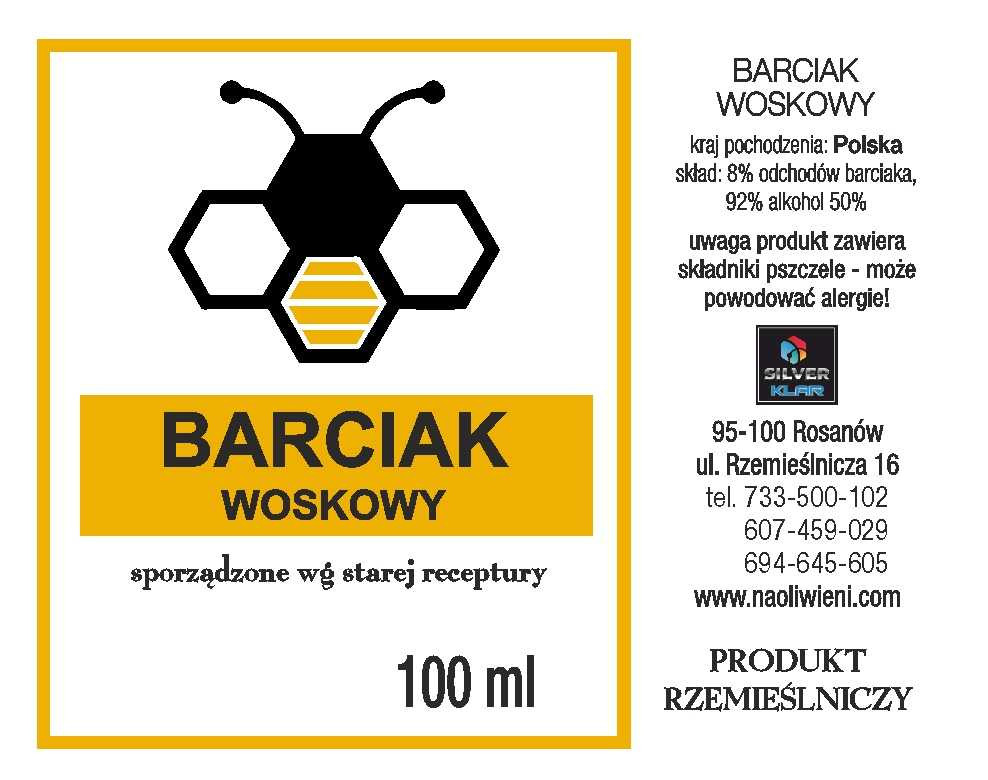 BARCIAK WOSKOWY 100 ML