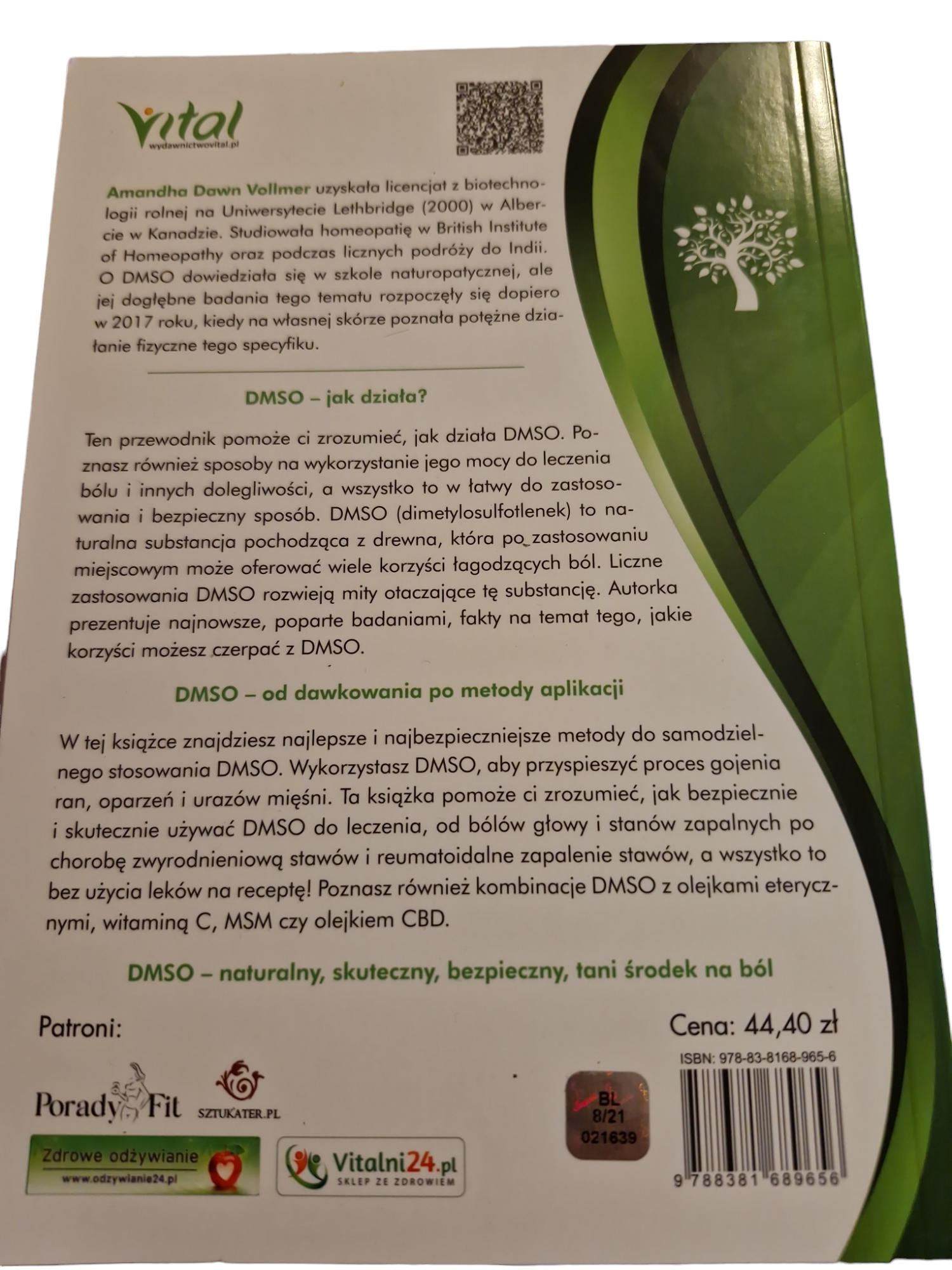 DMSO NATURALNE UZDRAWIANIE AMANDHA VOLLMER